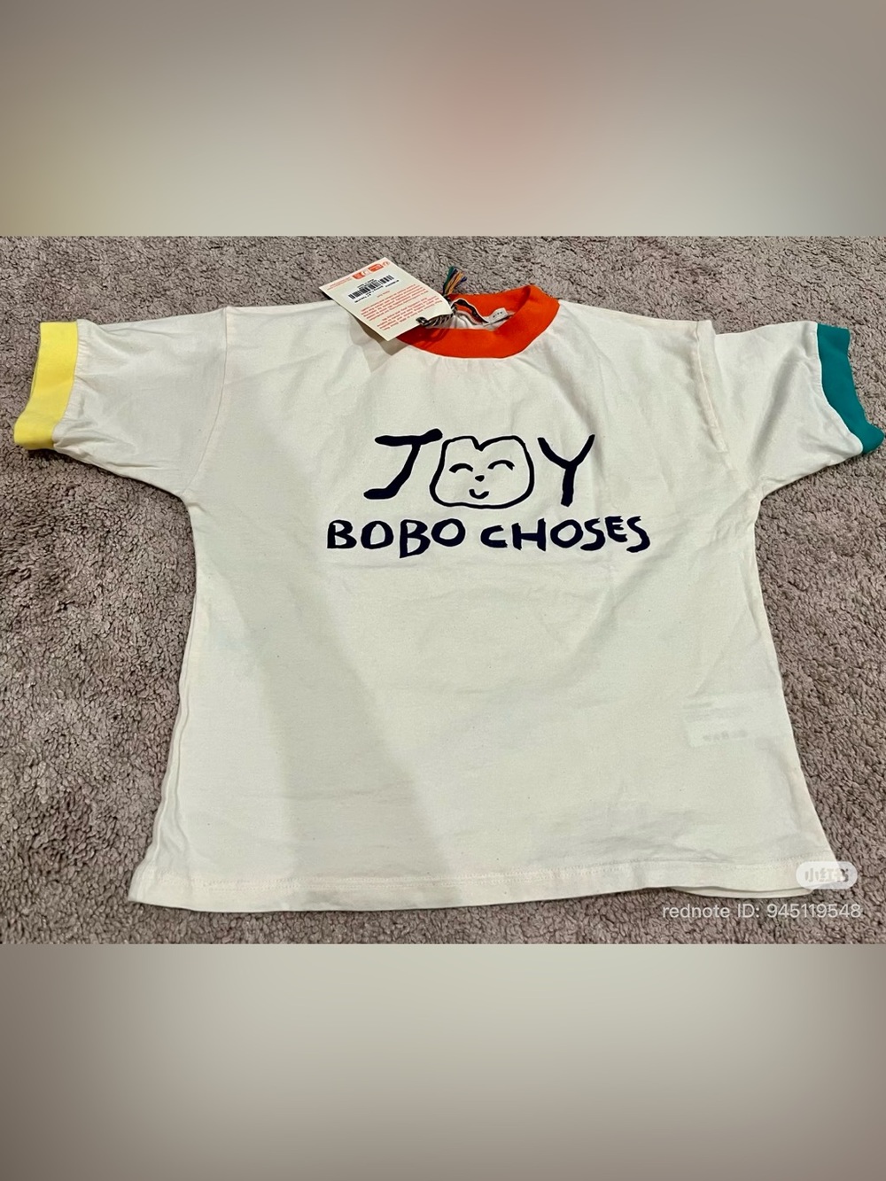 Bobo Choses JOY Graphic T-Shirt 6–7Y NWT